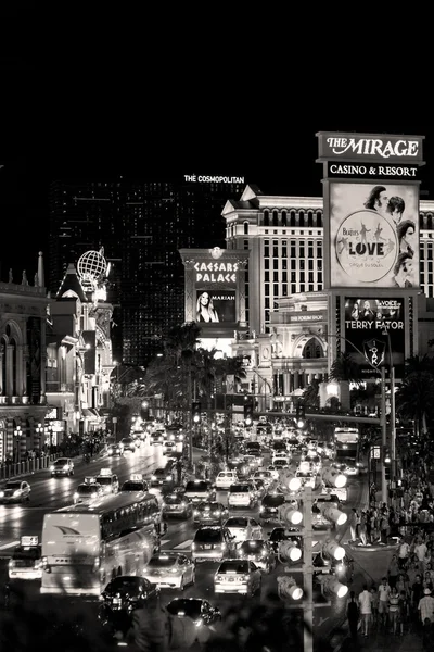The STRIP and  Las Vegas hotels and casinos — Zdjęcie stockowe