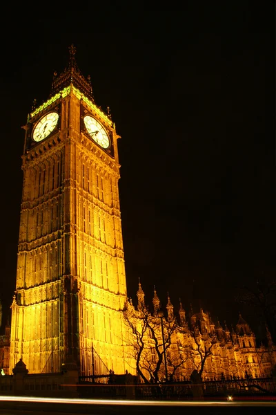 大本钟、 议会大厦和威斯敏斯特 — 图库照片