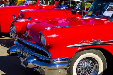 Vintage arabalar gösteri