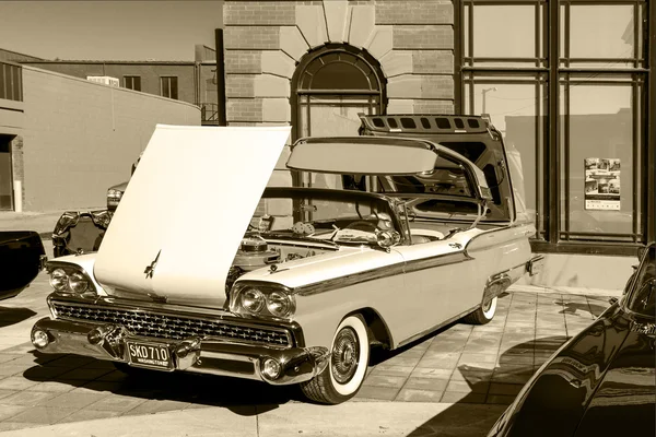 Vintage Carros Show — Fotografia de Stock