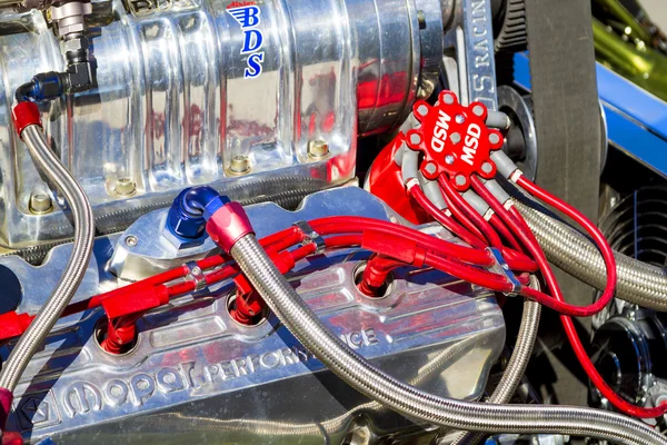 Powerhouse  Engine on display — Stock Photo, Image