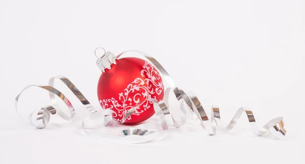 Red glass ball — Stock Photo, Image