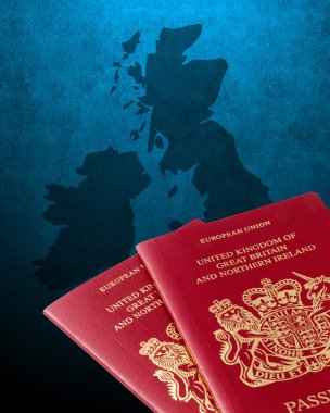 ingiltere ve irlanda haritası