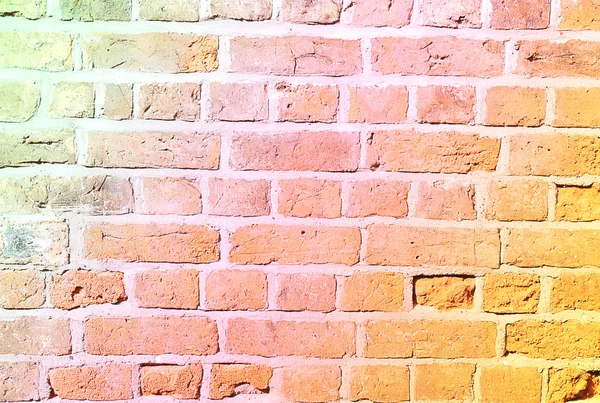 Colorful brick wall — Stock Photo, Image