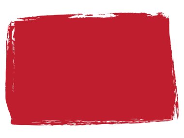 Kırmızı dikdörtgen şeklinde