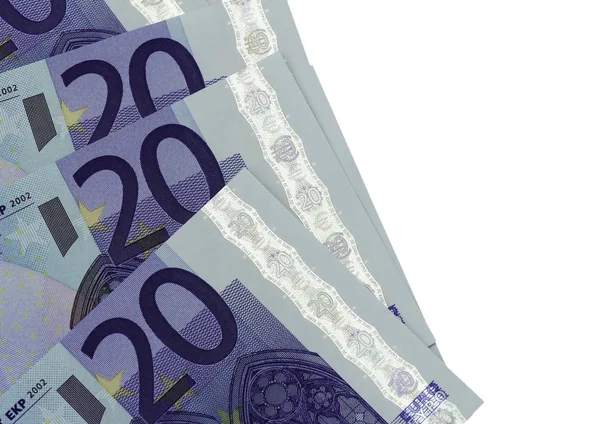 Twenty Euro Banknotes — Stock Photo, Image