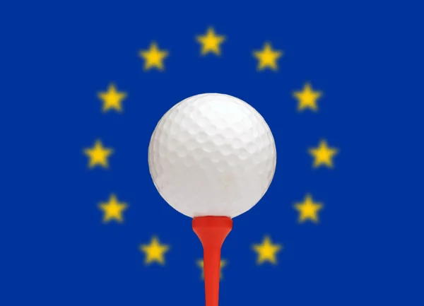 Golf europeo — Foto de Stock