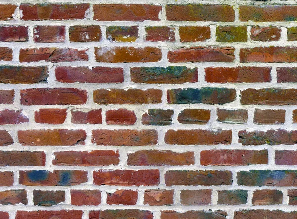 Σπίτι τοίχο από τούβλα — Φωτογραφία Αρχείου