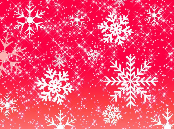 Sterren en sneeuwvlok patroon — Stockfoto