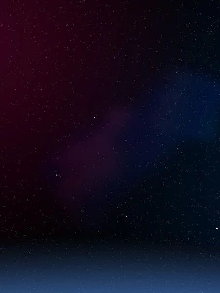 Звезды ночью — стоковое фото