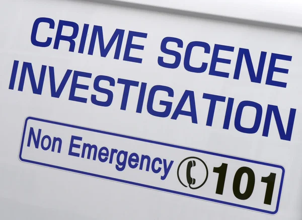 Crime scene investigation — Stock Photo, Image