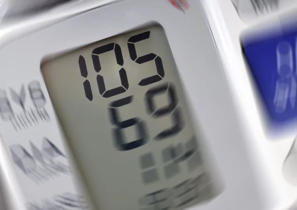 Blood pressure reading — Stock Photo, Image