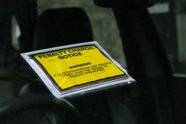 Parking ticket clipart