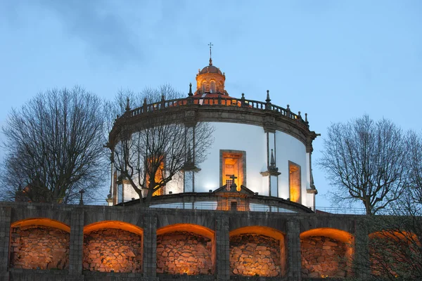 Kvällen på Serra do Pilar i Vila Nova de Gaia — Stockfoto