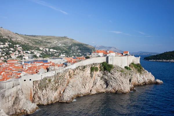 Staré město Dubrovník v Chorvatsku — Stock fotografie