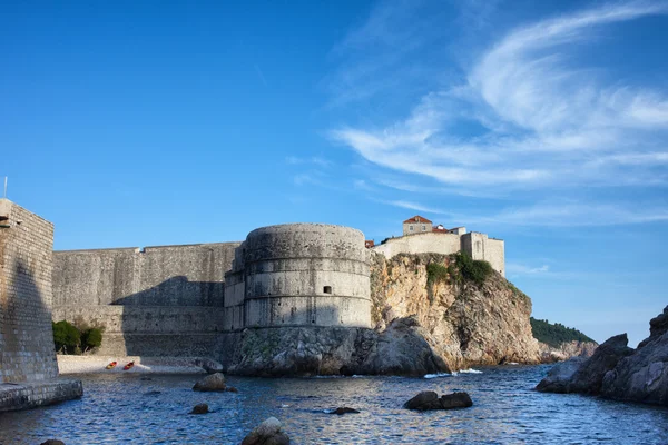 Befestigung der Altstadt von Dubrovnik — Stockfoto