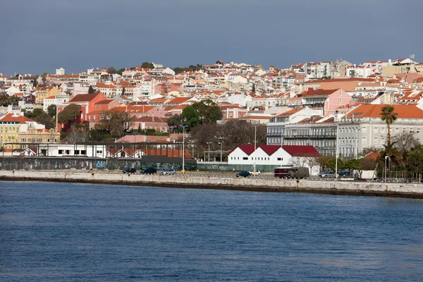 Panoramę Lizbony w Portugalii — Zdjęcie stockowe