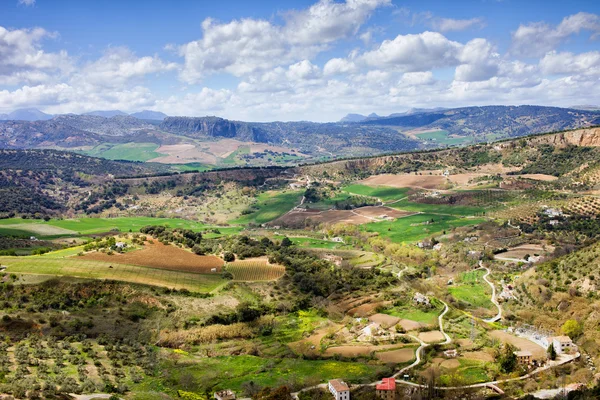 Krajobraz Andaluzji w Hiszpanii — Zdjęcie stockowe