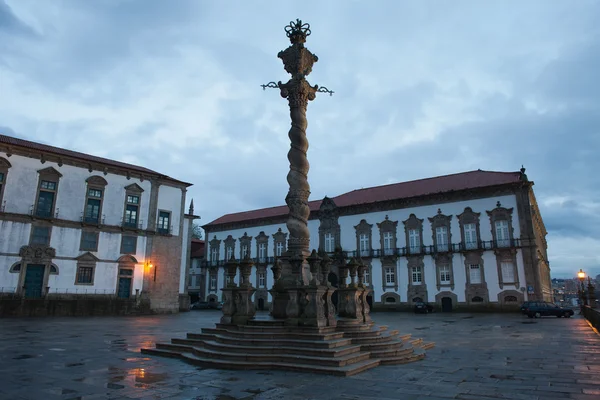 Pillory Twisted Column in Porto — Stock Photo, Image