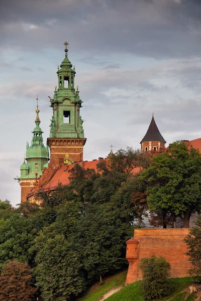 Kungliga slottet Wawel i Kraków — Stockfoto