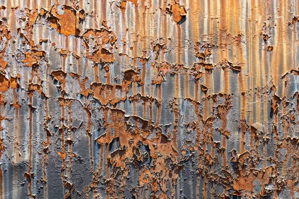 Rusty Metal Background Texture Peeling Paint Iron Plate Old Locomotive — Stock Photo, Image