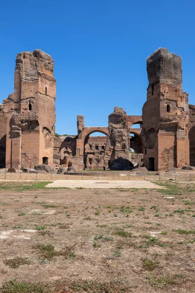 Las Termas Caracalla Ciudad Roma Lazio Italia Antiguos Baños Públicos — Foto de Stock