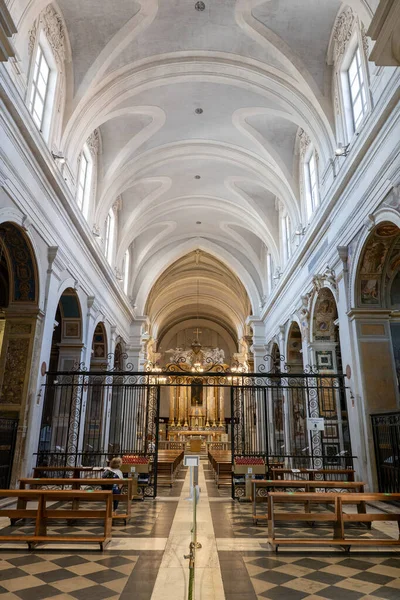 Roma Lácio Itália Agosto 2020 Trinita Dei Monti Igreja Interior — Fotografia de Stock