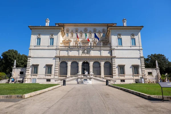 Rome Italie Septembre 2020 Galerie Musée Borghese Jardins Villa Borghese — Photo
