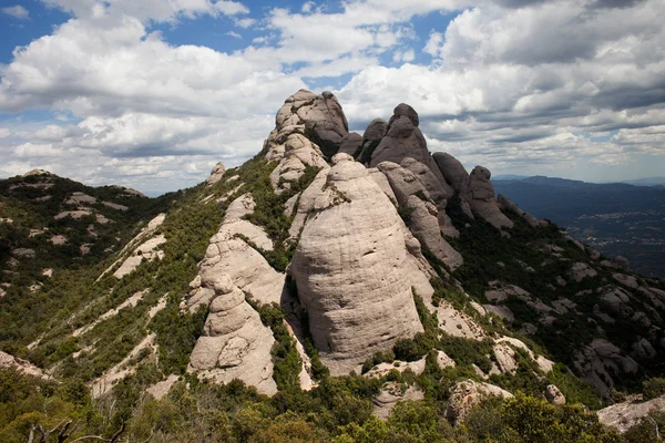 Góry Montserrat Hiszpania — Zdjęcie stockowe