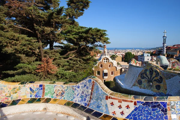 Park Guell in Barcelona — Stock Photo, Image