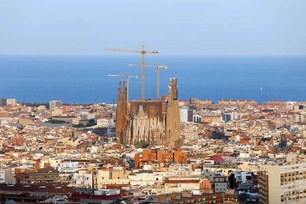 Stadtbild von Barcelona — Stockfoto