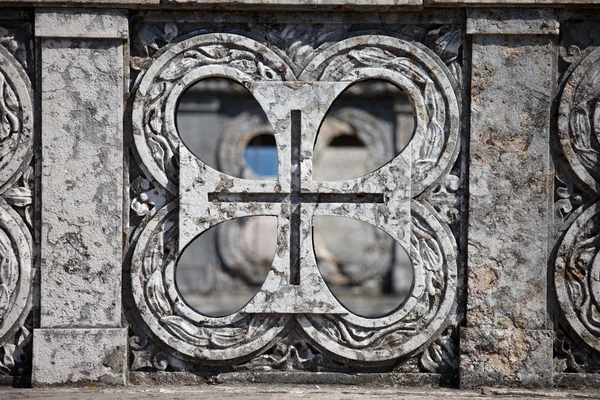 Orde van Christus kruis in portugal — Stockfoto