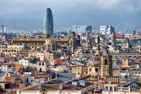 Barcelona Cityscape — Stockfoto