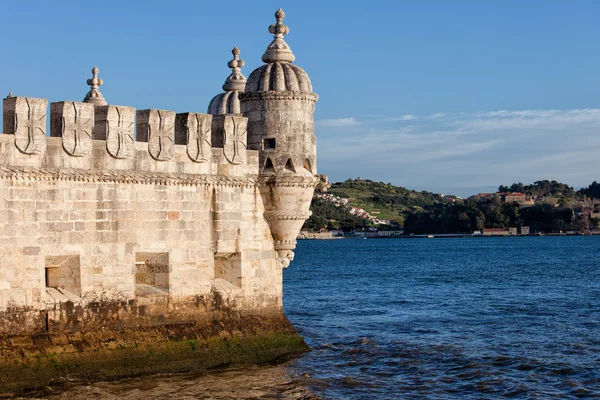 Belem Tower befästningen på floden Tejo — Stockfoto