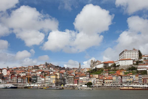 Staré panorama města Porto v Portugalsku — Stock fotografie