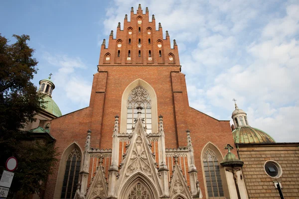 Igreja da Santíssima Trindade em Cracóvia — Fotografia de Stock