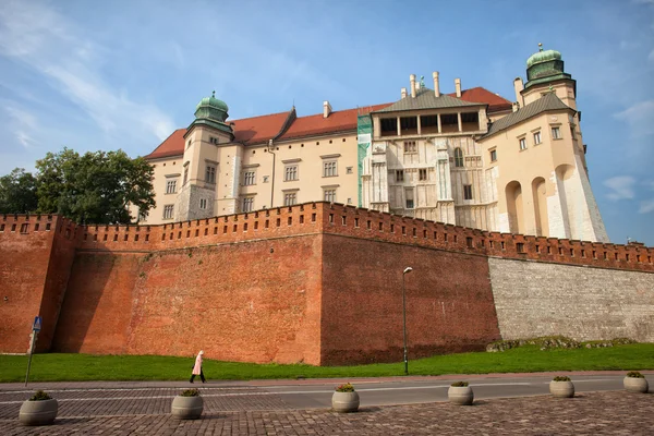 Castelo Real de Wawel em Cracóvia — Fotografia de Stock