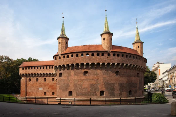 Barbican in Krakow — Stock Photo, Image