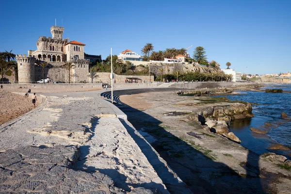 Tatil beldesi Estoril Portekiz — Stok fotoğraf