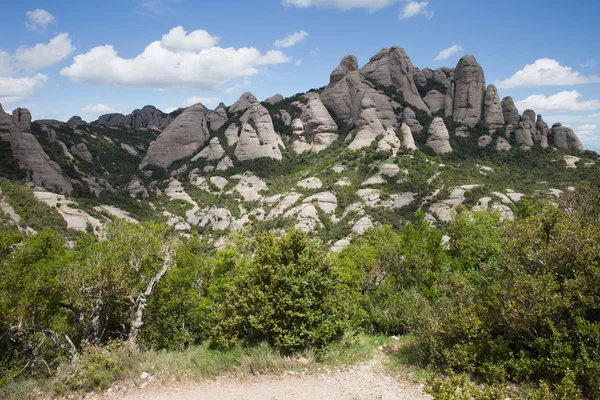 Montserrat hegye Spanyolország — Stock Fotó