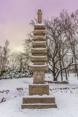 Budist stupa Kiev Japonca Park