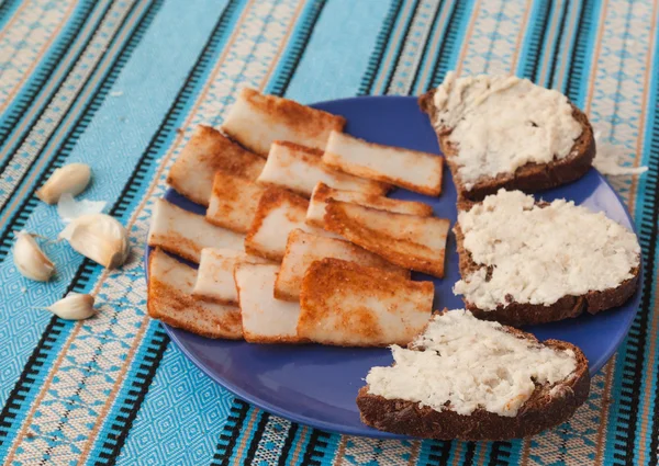 Pomazuha traditionelle ukrainische Mahlzeit — Stockfoto