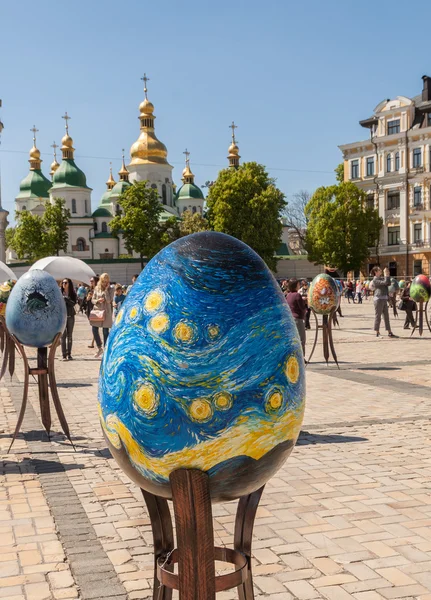 ウクライナ イースター祭卵 (Pysanka) — ストック写真