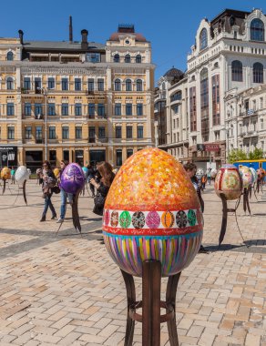 Ukrayna Festivali Paskalya yumurta (Pysanka) 
