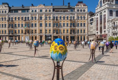 Ukrayna Festivali Paskalya yumurta (Pysanka) 