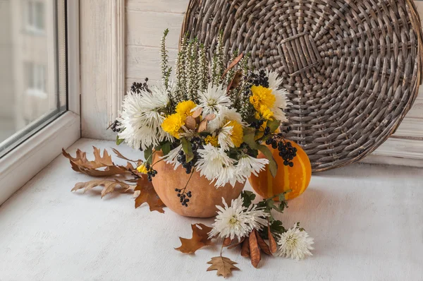 Diseño de ventana de otoño —  Fotos de Stock