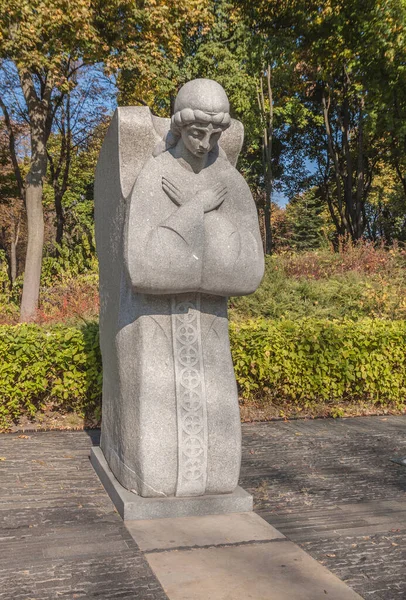 Kyiv Ukraine Oktober 2014 Minnesmärke Över Holodomor Offer Tillägnat Offren — Stockfoto