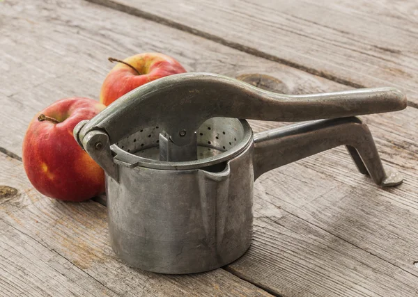 Imprensa para alimentação do bebê — Fotografia de Stock