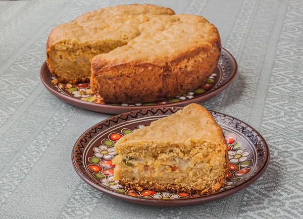 Torta de legumes — Fotografia de Stock