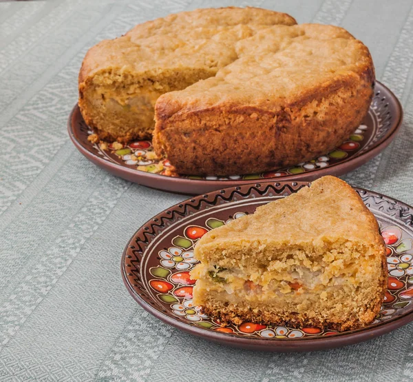 Torta de legumes — Fotografia de Stock